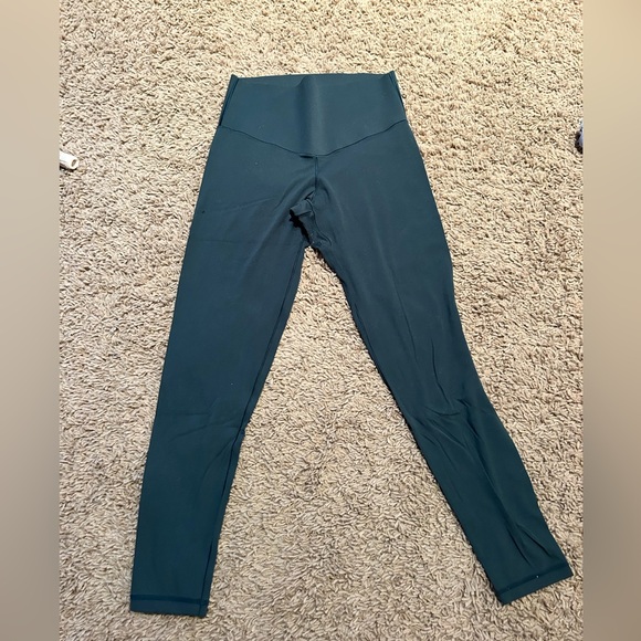 aerie Pants - dark green aerie leggings